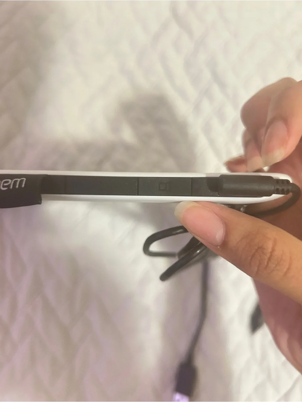 Wacom White Tablet with Stylus for Computer animation
